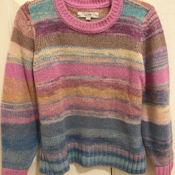 Multi Color Sweater, LOFT - Picture 5 of 6